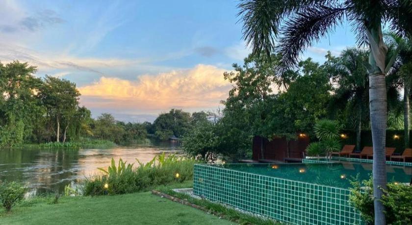 Ruen Maihom Riverside Cottage Kanchanaburi Eksteriør billede